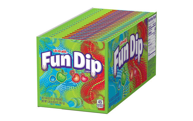 Wonka Fun Dip 48ct Taveras Brothers Llc