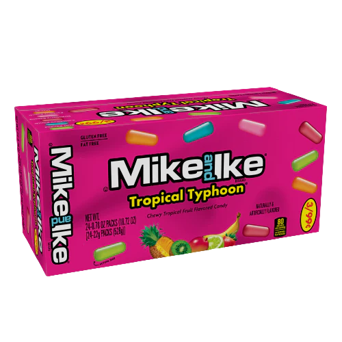 Mike & Ike Tropical Typhoon 24ct