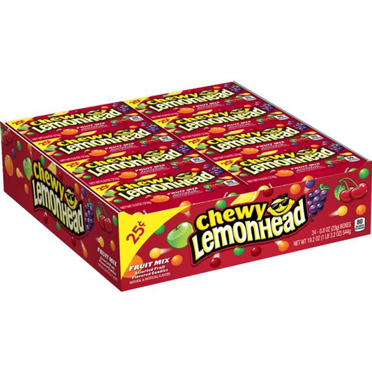 Chewy Lemonhead Fruit Mix 24ct