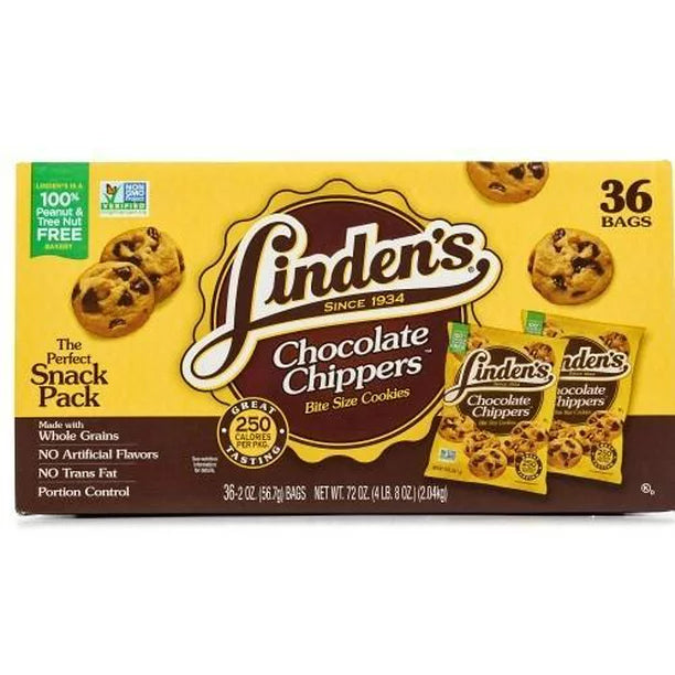 Lindens Chocolate Chipper 36ct – Taveras Brothers LLC