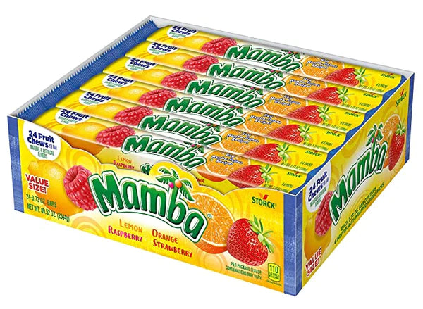 Mamba Fruit Chews 18/24ct