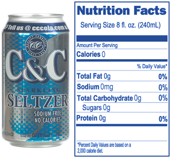 C&C Seltzer 24/12oz